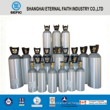 2015 más nuevo hecho en China En ISO7866 / GB1640 pequeño cilindro de oxígeno portátil